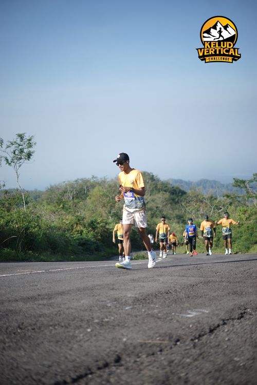 Race photo from Kelud Vertical Challenge 2024