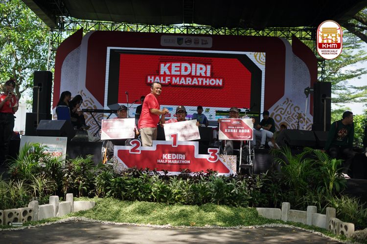 Race photo from Kediri Half Marathon 2025