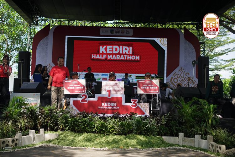 Race photo from Kediri Half Marathon 2025