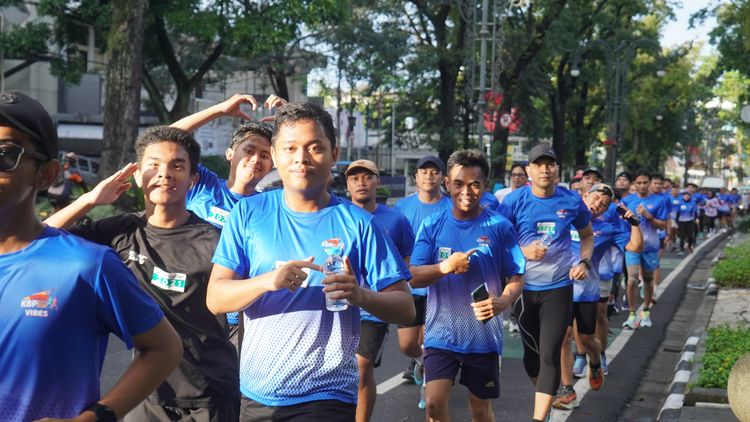 Race photo from KBP City Run 2024 Vibes