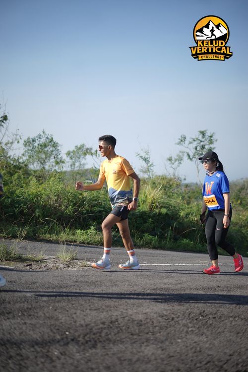 Race photo from Kelud Vertical Challenge 2024