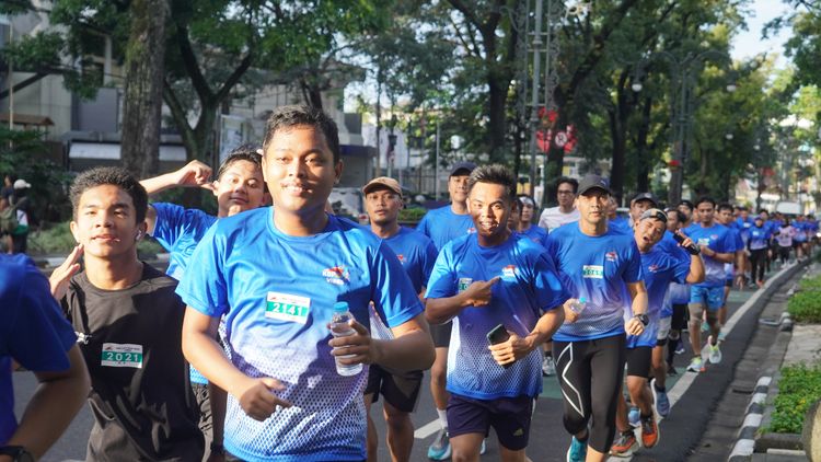 Race photo from KBP City Run 2024 Vibes