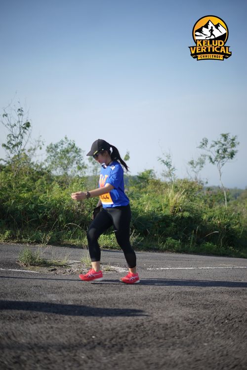Race photo from Kelud Vertical Challenge 2024