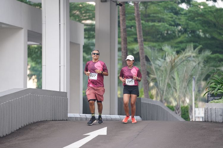 Race photo from Assurance Fun Run 2024