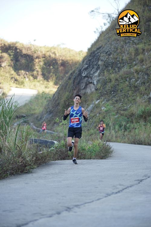 Race photo from Kelud Vertical Challenge 2024