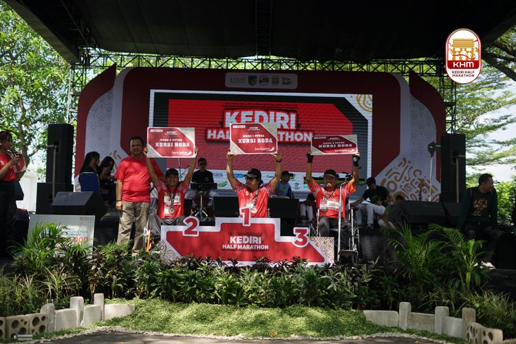 Race photo from Kediri Half Marathon 2025