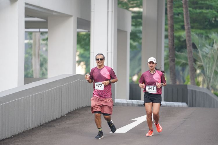 Race photo from Assurance Fun Run 2024