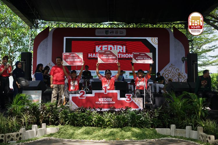 Race photo from Kediri Half Marathon 2025