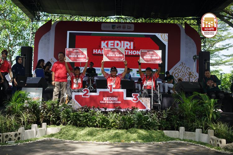Race photo from Kediri Half Marathon 2025