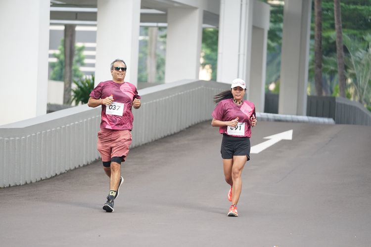 Race photo from Assurance Fun Run 2024