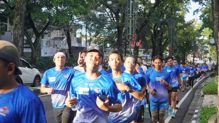 Race photo from KBP City Run 2024 Vibes