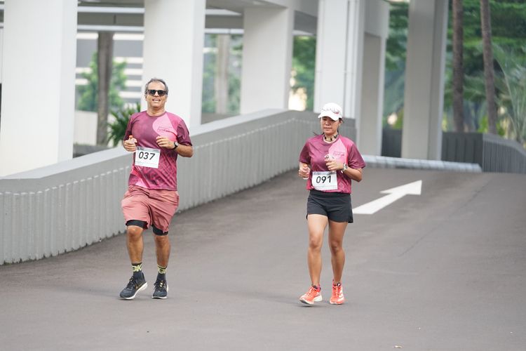 Race photo from Assurance Fun Run 2024