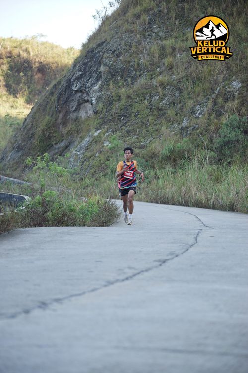 Race photo from Kelud Vertical Challenge 2024