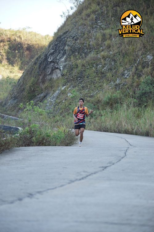 Race photo from Kelud Vertical Challenge 2024