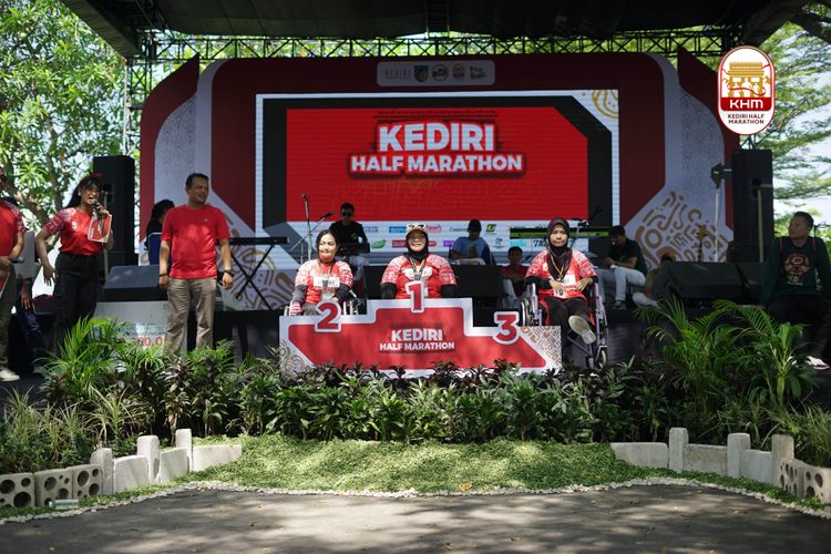 Race photo from Kediri Half Marathon 2025