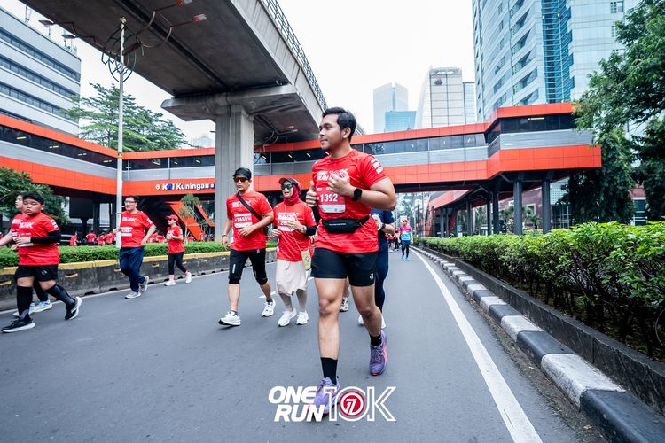 Race photo from ONE RUN 10K 2025