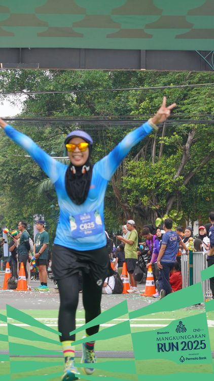 Race photo from Mangkunegaran Run 2025