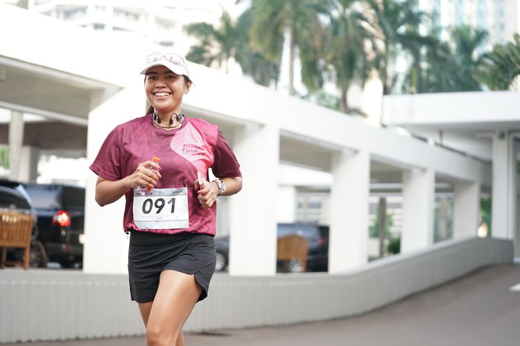 Race photo from Assurance Fun Run 2024