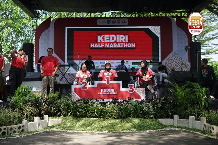 Race photo from Kediri Half Marathon 2025
