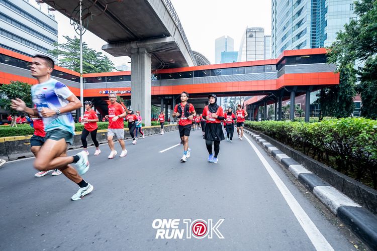 Race photo from ONE RUN 10K 2025