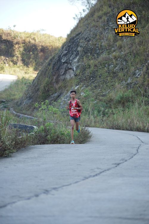 Race photo from Kelud Vertical Challenge 2024