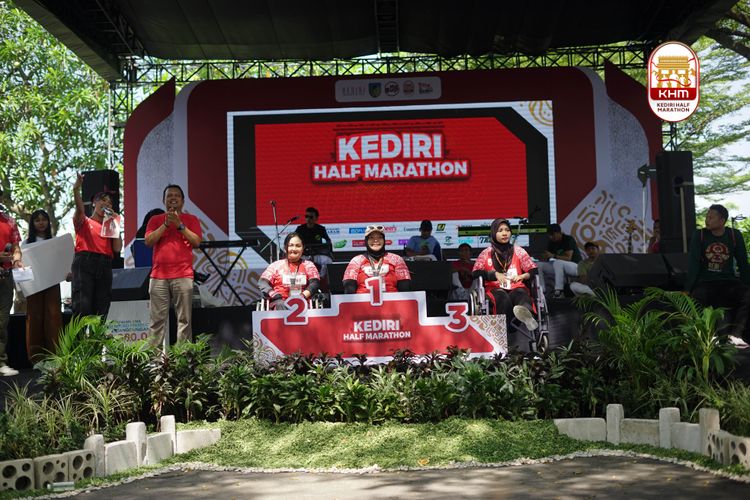 Race photo from Kediri Half Marathon 2025