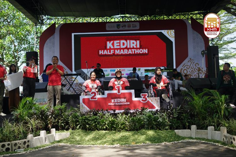 Race photo from Kediri Half Marathon 2025