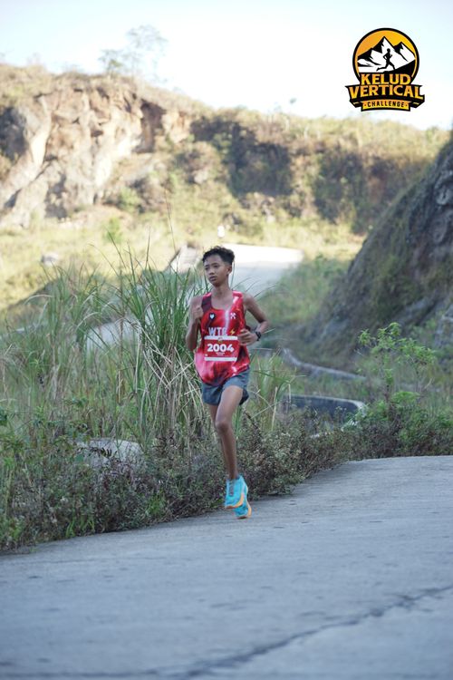 Race photo from Kelud Vertical Challenge 2024
