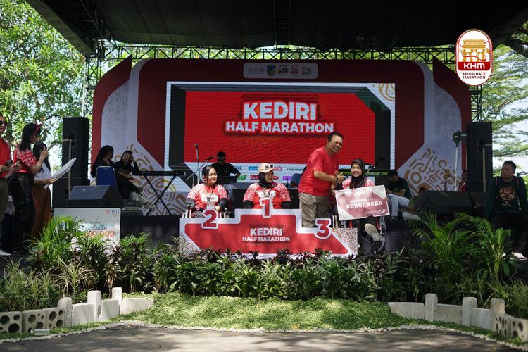 Race photo from Kediri Half Marathon 2025