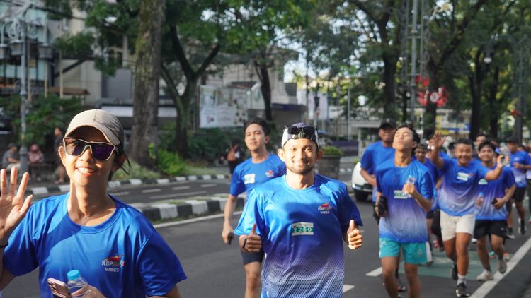 Race photo from KBP City Run 2024 Vibes