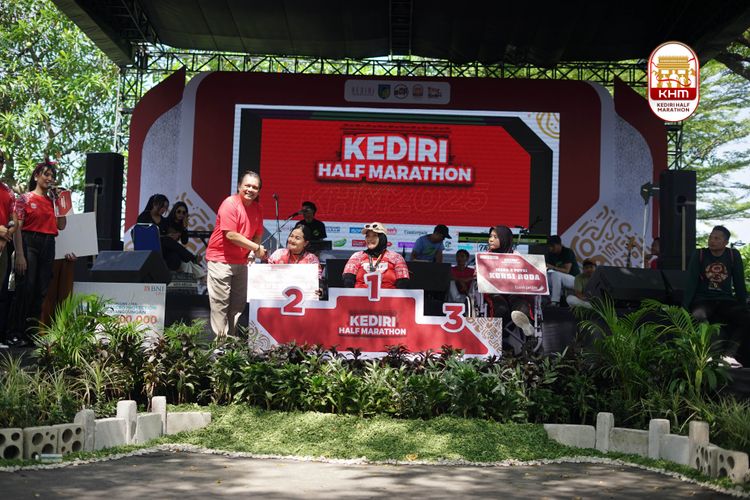 Race photo from Kediri Half Marathon 2025
