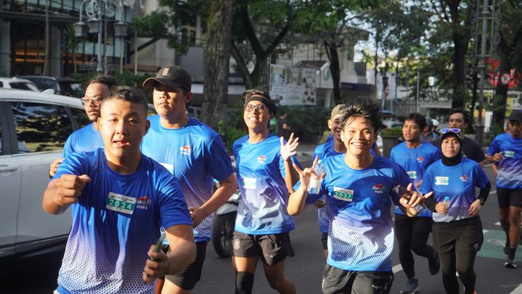 Race photo from KBP City Run 2024 Vibes