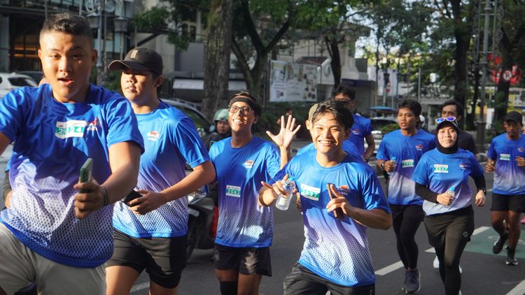 Race photo from KBP City Run 2024 Vibes