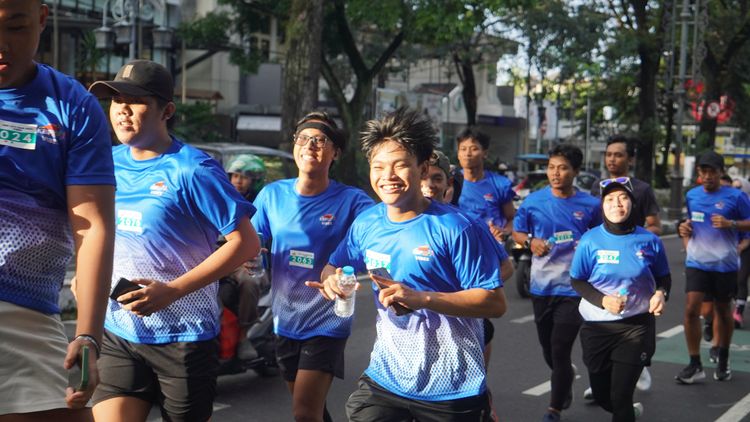 Race photo from KBP City Run 2024 Vibes