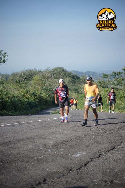 Race photo from Kelud Vertical Challenge 2024