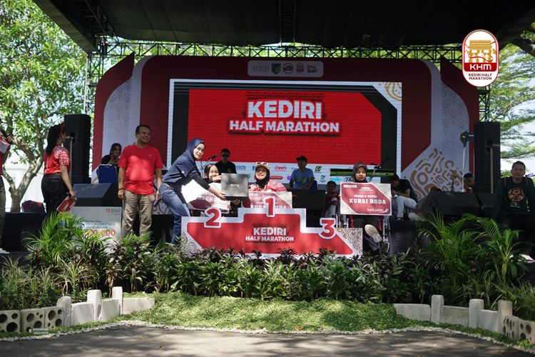 Race photo from Kediri Half Marathon 2025