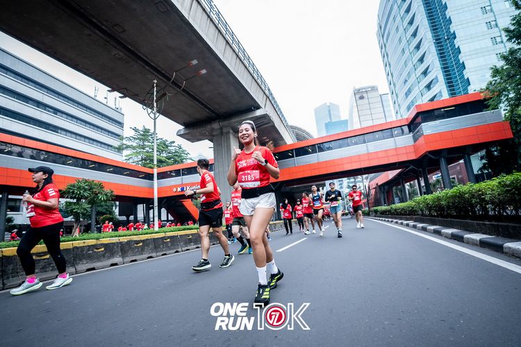 Race photo from ONE RUN 10K 2025