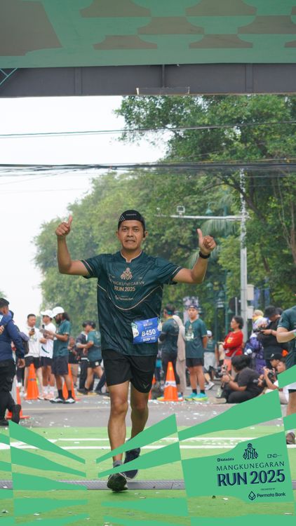 Race photo from Mangkunegaran Run 2025