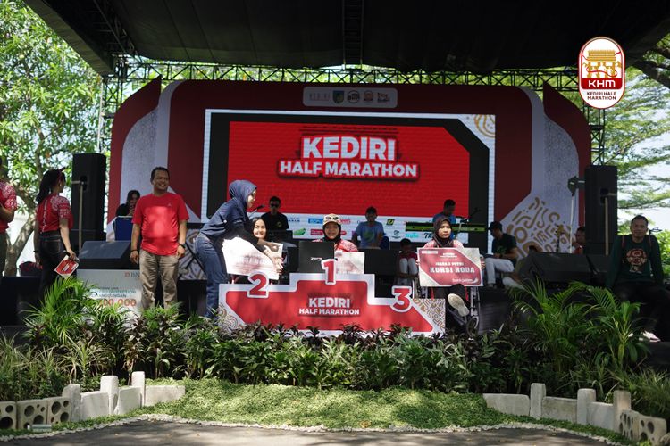 Race photo from Kediri Half Marathon 2025