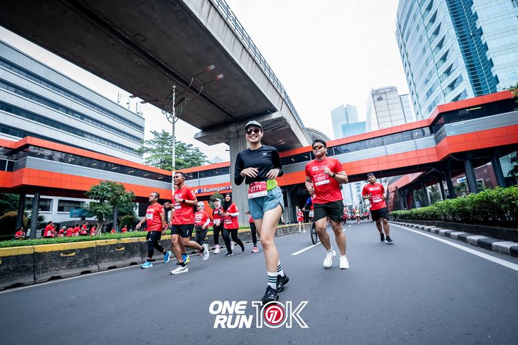 Race photo from ONE RUN 10K 2025