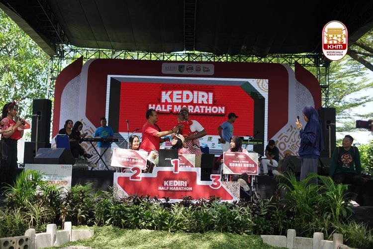 Race photo from Kediri Half Marathon 2025