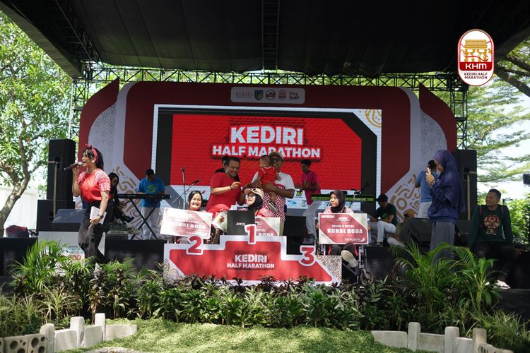 Race photo from Kediri Half Marathon 2025