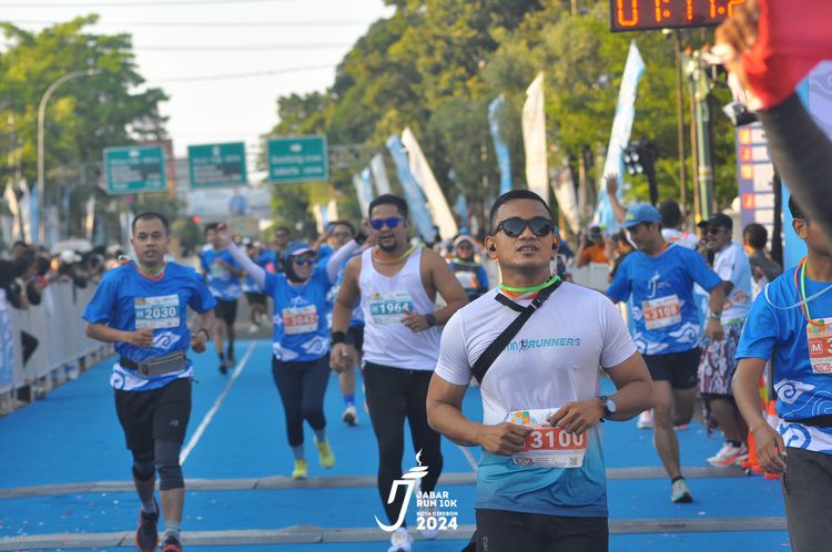 Race photo from Jabar Run 10K 2024