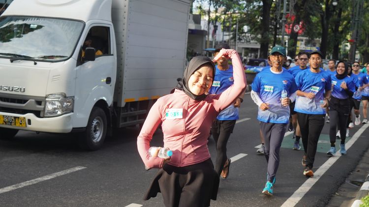 Race photo from KBP City Run 2024 Vibes