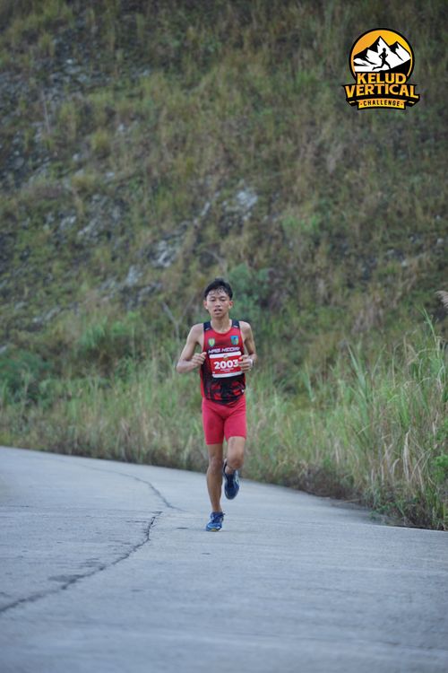 Race photo from Kelud Vertical Challenge 2024