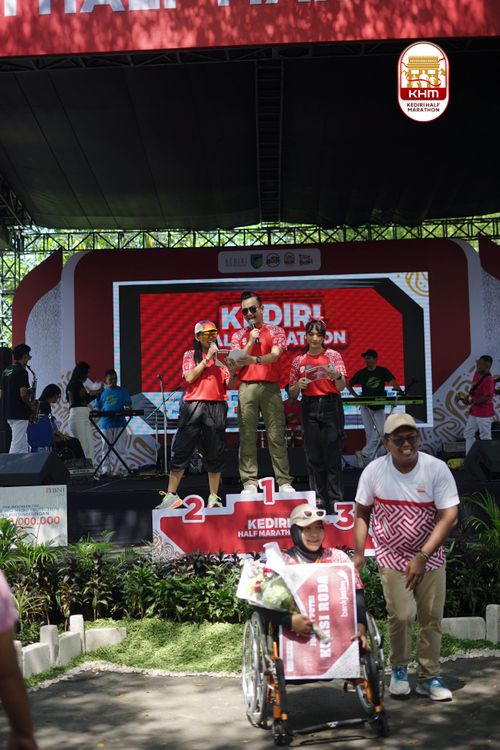 Race photo from Kediri Half Marathon 2025