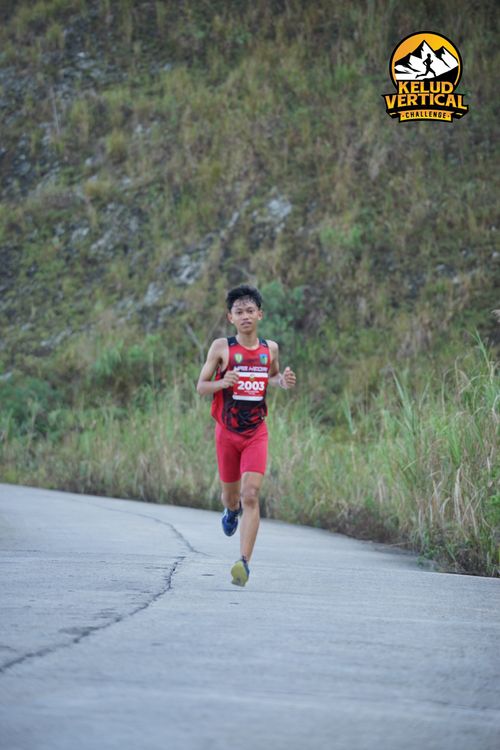 Race photo from Kelud Vertical Challenge 2024