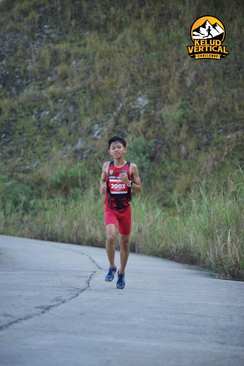 Race photo from Kelud Vertical Challenge 2024