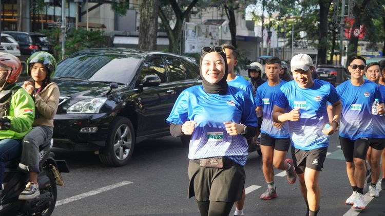Race photo from KBP City Run 2024 Vibes