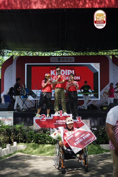 Race photo from Kediri Half Marathon 2025